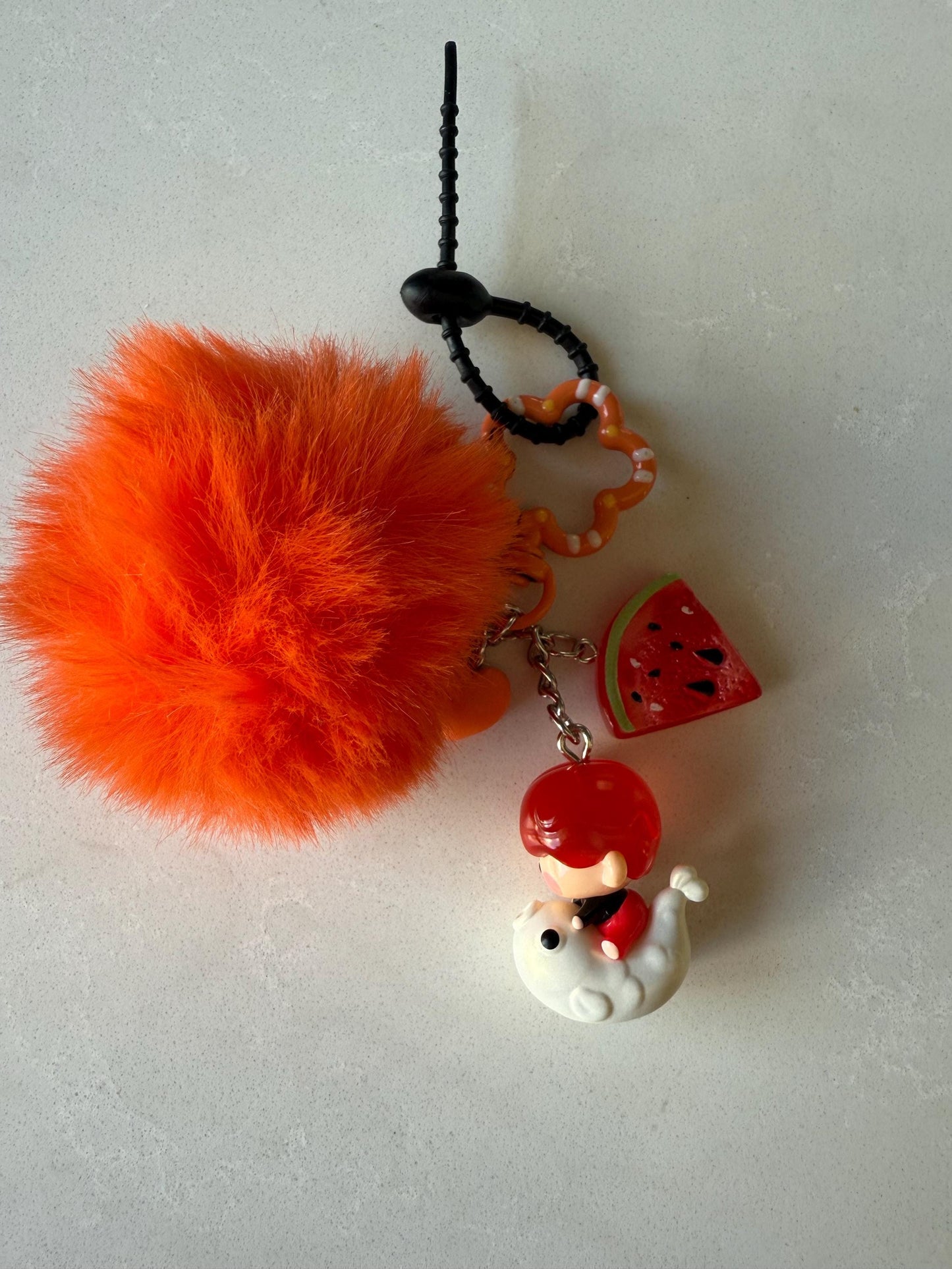 Pino Jelly Bag Charm: Handmade Lucky Figurine Clip