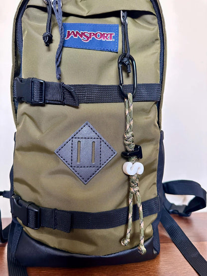 Custom Handmade Name Charm: Backpack, Diaper Bag, Keychain Accessory