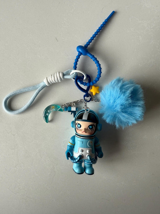 Space Molly Bedtime Bear Bag Charm: Authentic Collectible
