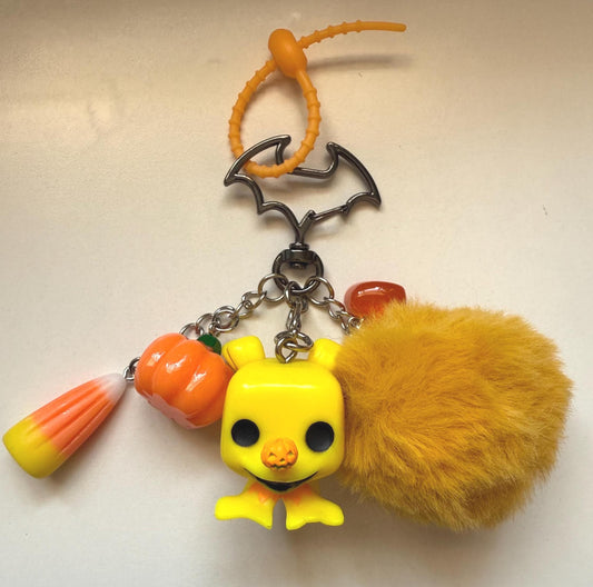 The Nightmare Before Christmas Zero Blacklight Bag/Purse or Backpack Charms