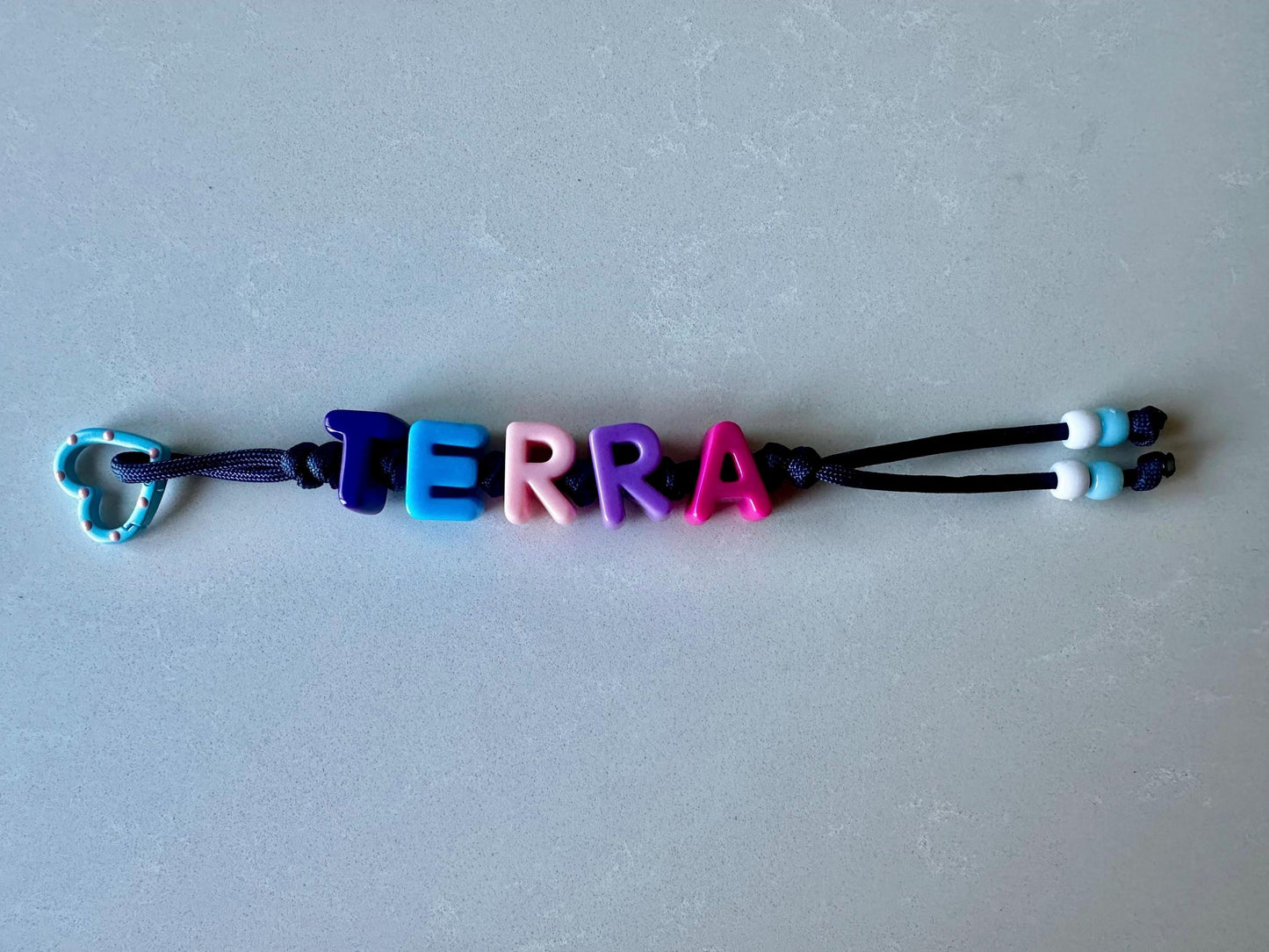 Custom Handmade Name Charm: Backpack, Diaper Bag, Keychain Accessory