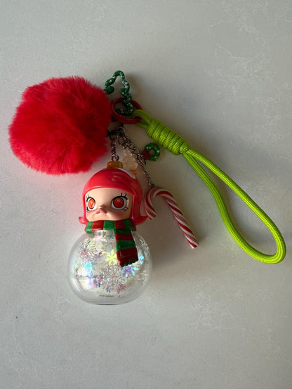 Molly Bauble Bag Charm: Authentic Christmas Series Figurine