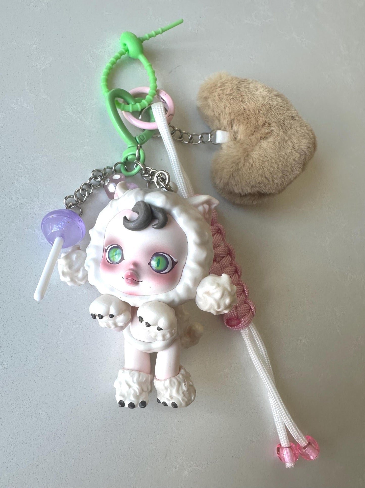 Skullpanda Cheshire Cat Bag Charm -  Authentic Customized Charm
