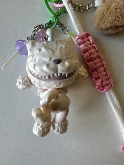 Skullpanda Cheshire Cat Bag Charm -  Authentic Customized Charm