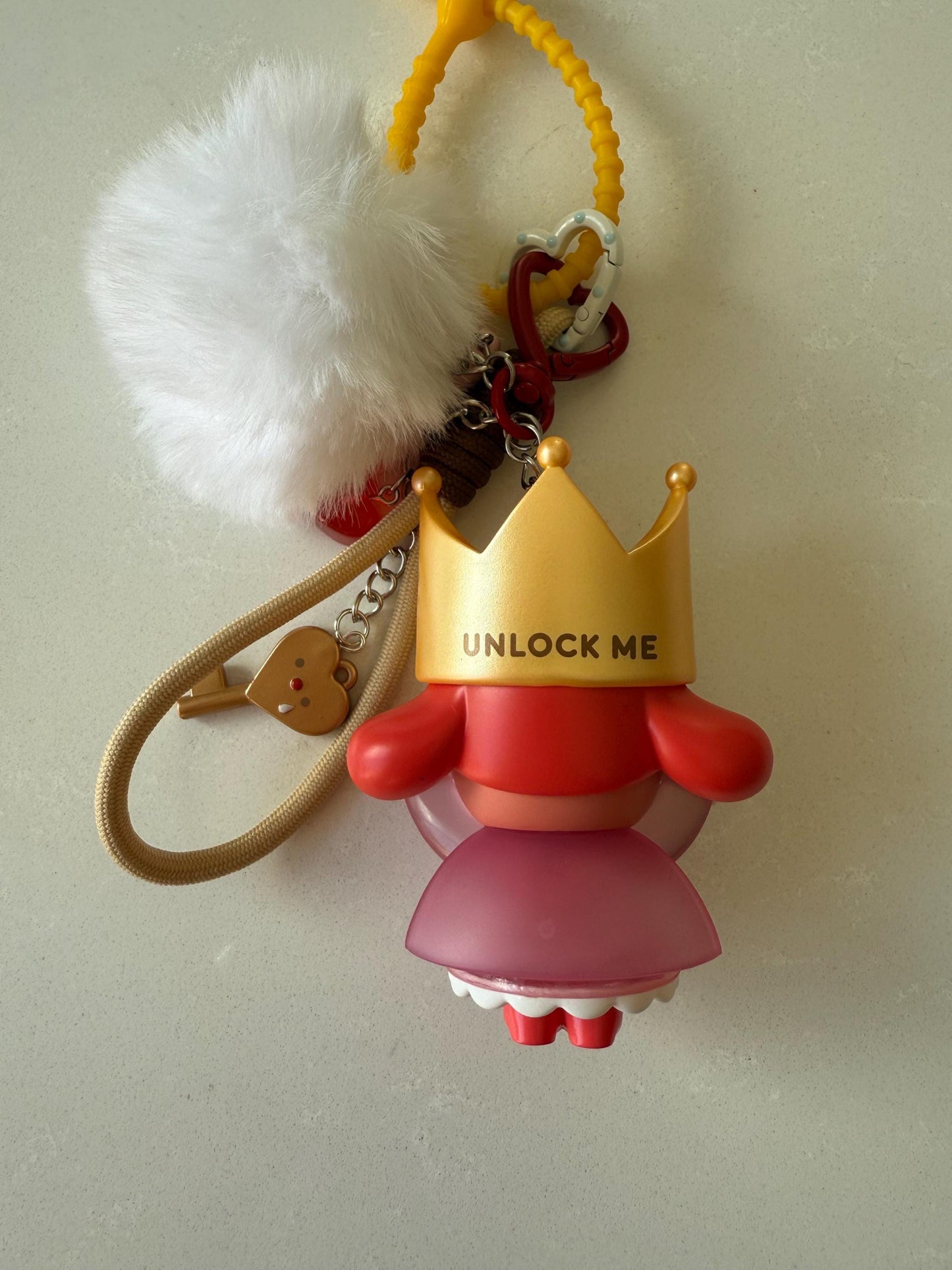 Crybaby Bag Charm: Authentic "Unlock Me" Keychain