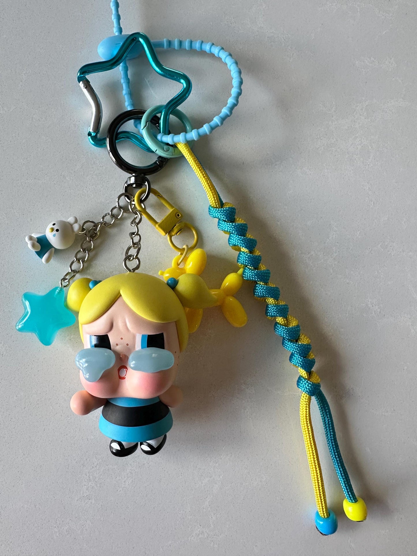 Powerpuff Girls Bubbles Crybaby Bag Charm -  Authentic Customized Charm