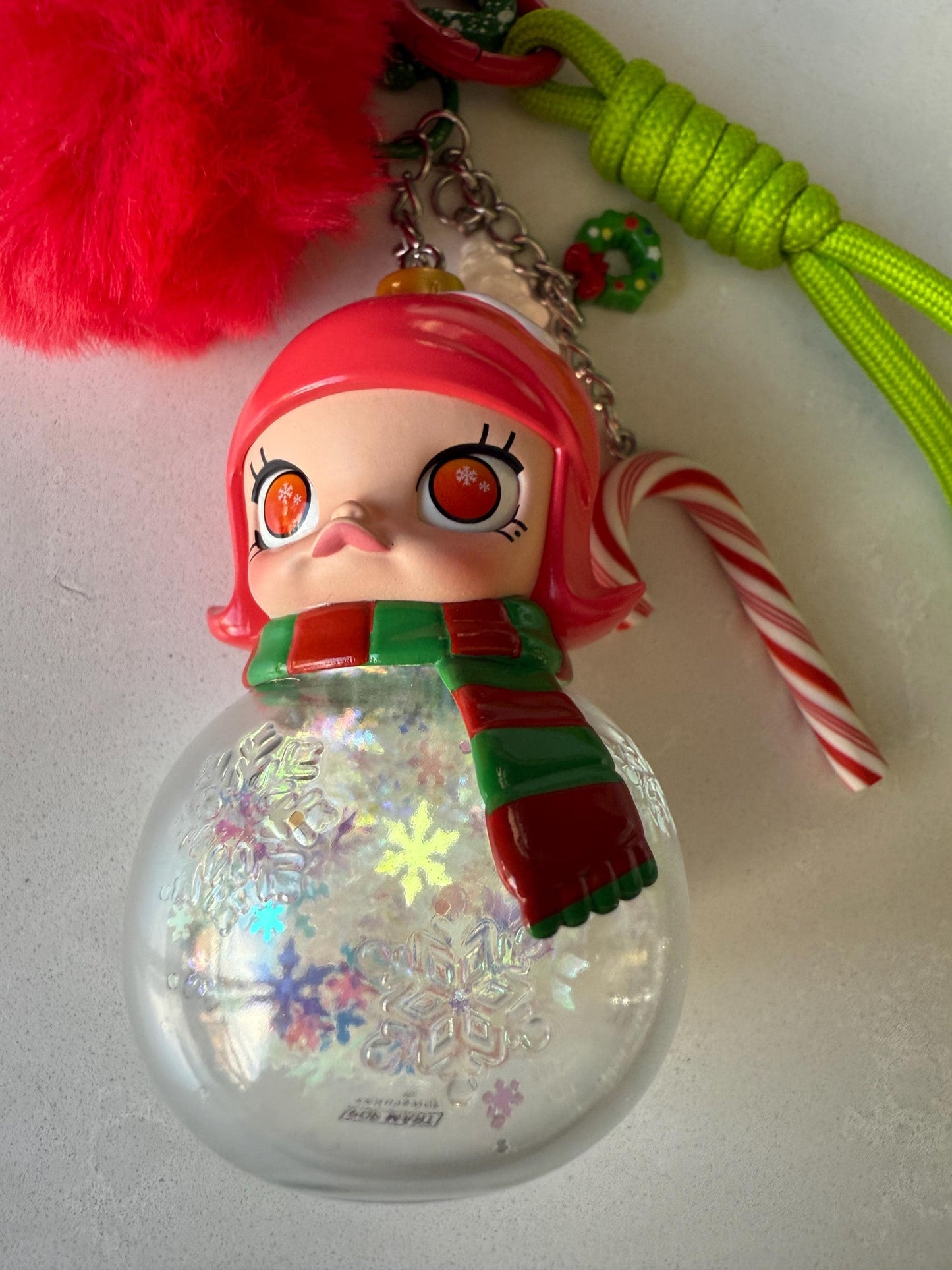 Molly Bauble Bag Charm: Authentic Christmas Series Figurine