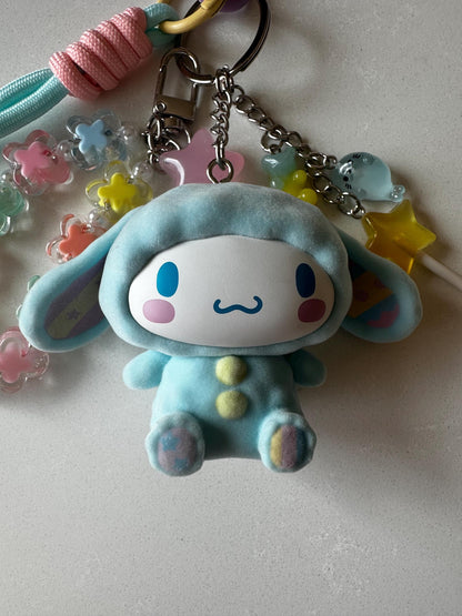 Cinnamoroll Bag Charm - Purse/Backpack Accessory, Handmade Authentic