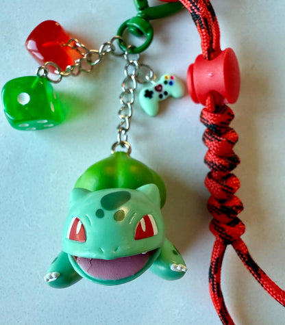 Pokemon Bulbasaur Bag Charm - Handmade Purse/Bag or Backpack Accessory