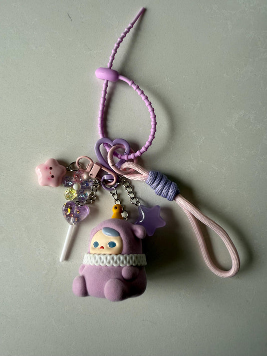 Pucky Animal Beanie Bag Charm - Hippopotamus - Authentic