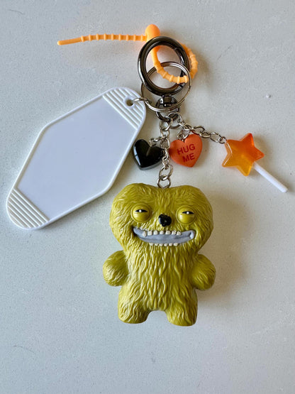 Fuggler - Count Undergoo McGoo – Handmade Bag Charm with FREE Custom Motel Name Tag!