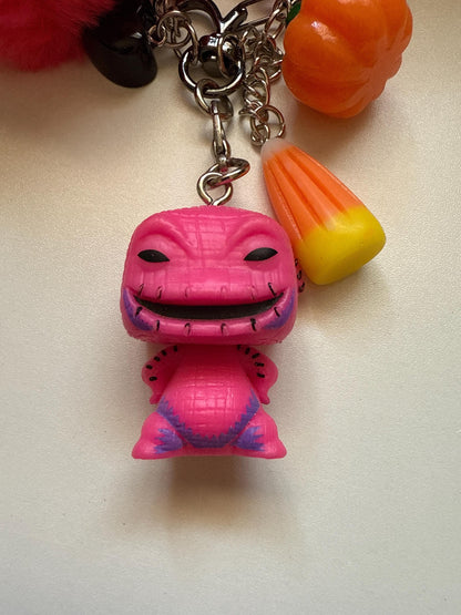 The Nightmare Before Christmas Oogie Boogie Blacklight Bag/Purse or Backpack Charms